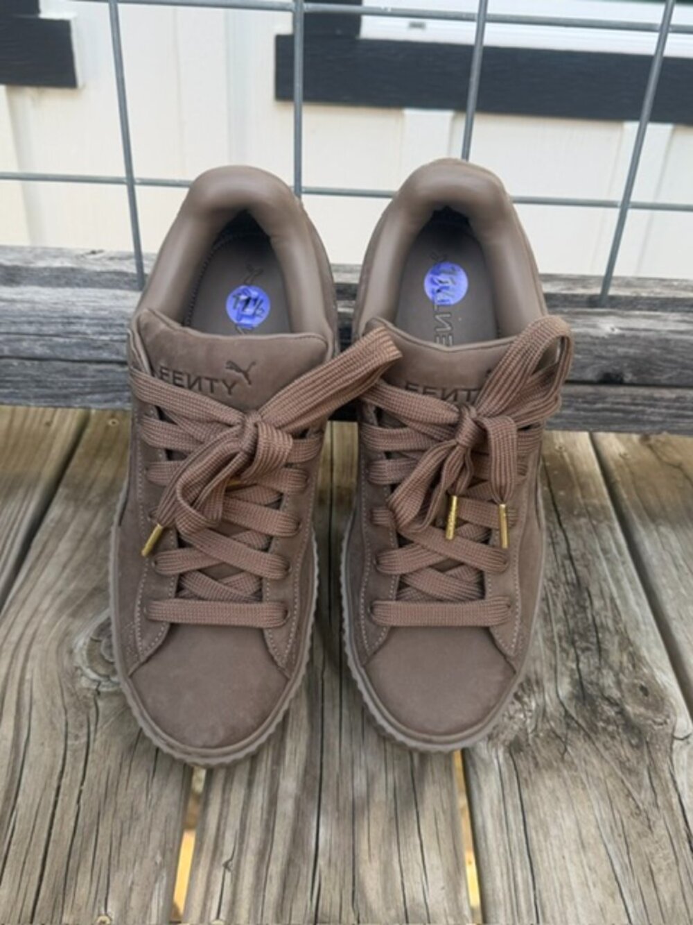 FENTY x PUMA Creeper Phatty Totally Taupe Men’s 11.5 Women’s 13 Rihanna